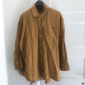 Linen button up shirt